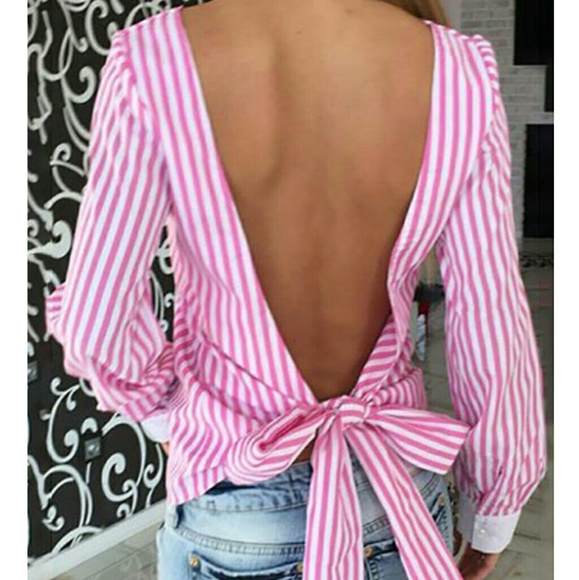 Tops - Open BackBlouse